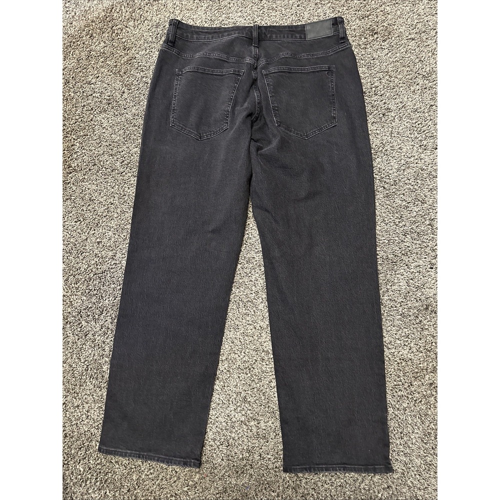 MADEWELL The Curvy '90s Straight Jeans Women's Size 33 Belmere Wash - Picture 7 of 12